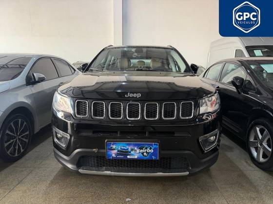 JEEP COMPASS 2.0 16V FLEX LIMITED AUTOMÁTICO JEEP COMPASS 2.0 16V FLEX LIMITED AUTOMÁTICO
